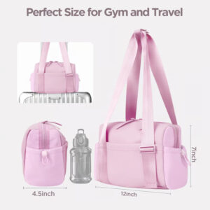 Stay organized and dry with Dry Wet Separation Gym Bag for women, ideal for fitness enthusiasts.