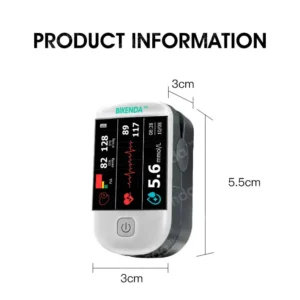 【OFFICIAL STORE】Bikenda™ Next-Generation Intelligent Multifunctional Non-Invasive Laser Blood Glucose Meter [99.9% Accuracy]