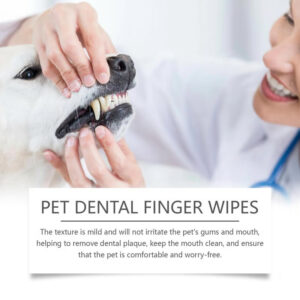 Organic Coconut Oil Pet Wipes offer an easy way to maintain your pet's oral health without a toothbrush.