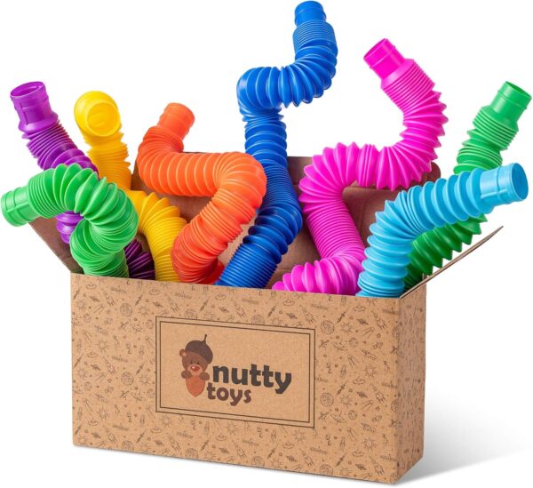 Pop Tubes for ADHD: Stretch, pop, and unwind with this fun and calming sensory toy.