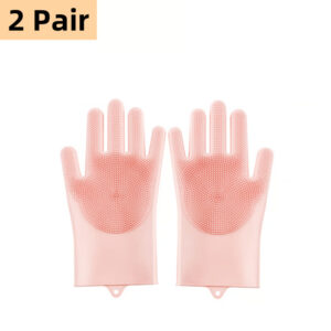 High-quality Silicone Dog Grooming Gloves for effective hair removal.