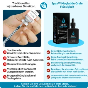 𝙎𝙥𝙯𝙫™ 𝐌𝐞𝐠𝐥𝐮𝐭𝐢𝐝𝐞 𝐎𝐫𝐚𝐥𝐞 𝐅𝐥ü𝐬𝐬𝐢𝐠𝐤𝐞𝐢𝐭(👨‍⚕️Fettverbrennungsprodukt in Lebensmittelqualität, entwickelt von der Medizinischen Fakultät der Universität Heidelberg, sehr empfohlen von der DGM)🧨