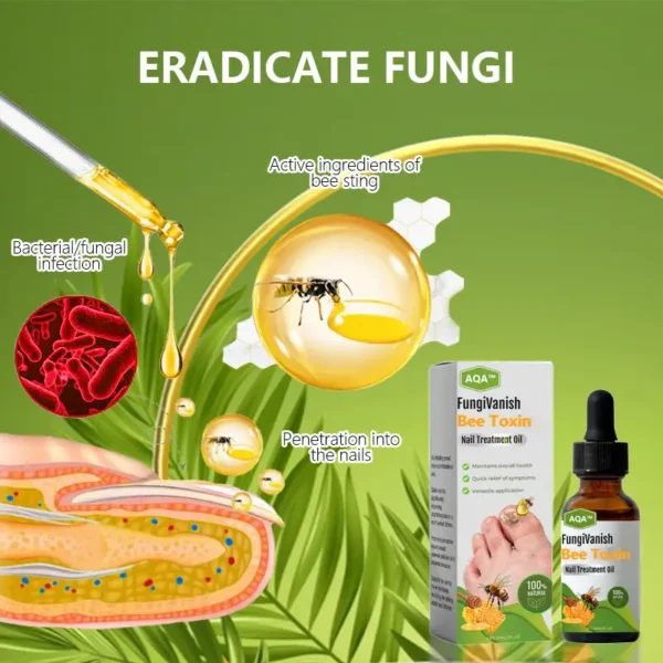 AQA™ FungiVanish Bee Toxin Nail Treatment Oil