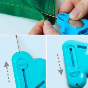 Take the compact and portable Adjustable Sewing Guide with you for sewing repairs and workshops.