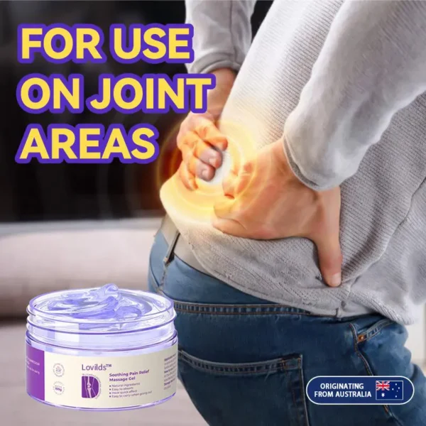 👨‍⚕️Australian Osteopathic Association （AOA）Approved-LOVILDS™ Turmeric & Emu Oil Arthritis Soothing Pain Relief Massage Gel