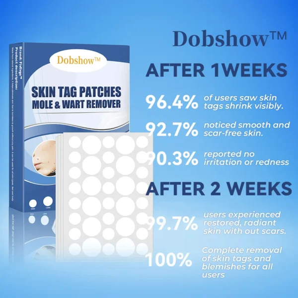 Dobshow™ Moles & Warts Removing Skin Tag Patch