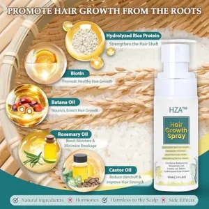 HZA™ Natural Hair Growth Oil Spray