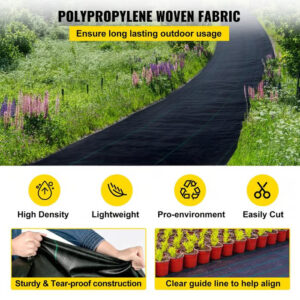 Safeguard your soil and eliminate weeds with High Permeability Weed Fabric.