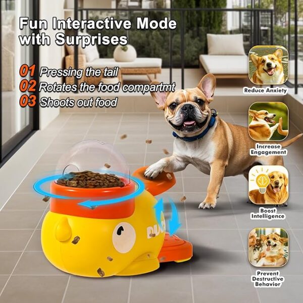 The Interactive Slow Feeder for Dogs is made from durable, non-toxic ABS material for safe and long-lasting use.