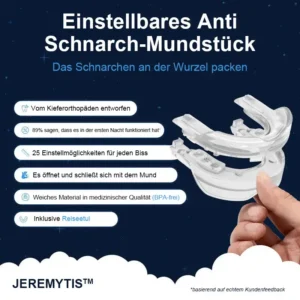 [Offizieller Markenladen] JEREMYTIS™ Verstellbares Anti-Schnarch-Mundstück