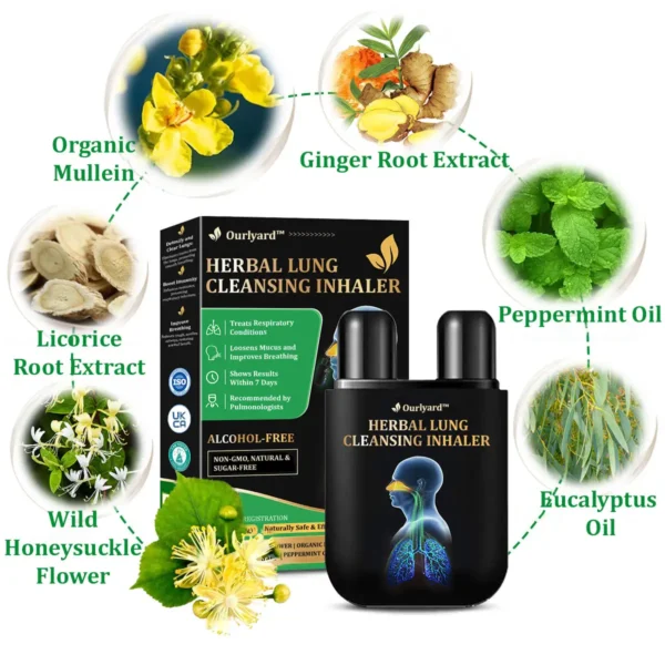 Ourlyard™ Herbal Lung Cleansing Inhaler