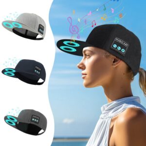 Take your music everywhere with the Outdoor Wireless Bluetooth Speaker Hat, designed for long-lasting comfort and audio performance.