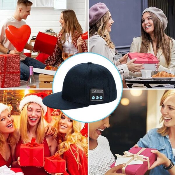 The Outdoor Wireless Bluetooth Speaker Hat keeps you connected with Bluetooth for a seamless music experience.