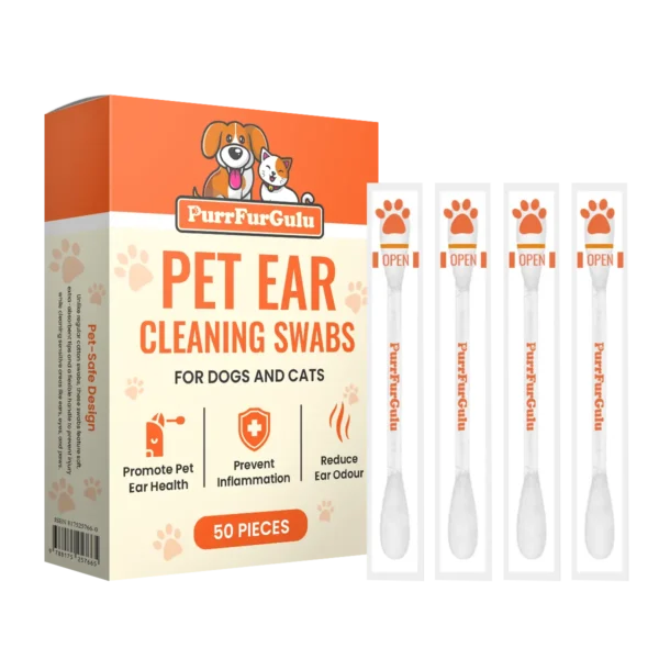 PurrFurGulu Pet Ear Cleaning Swabs