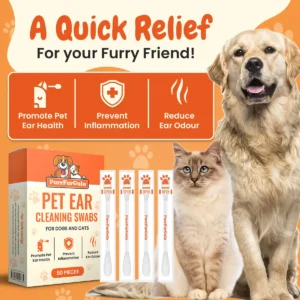 PurrFurGulu Pet Ear Cleaning Swabs