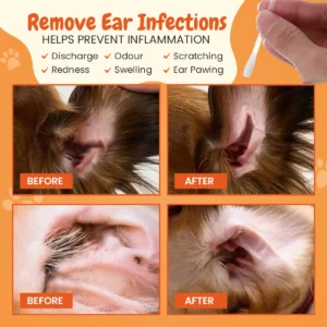 PurrFurGulu Pet Ear Cleaning Swabs