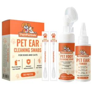 PurrFurGulu Pet Ear Cleaning Swabs