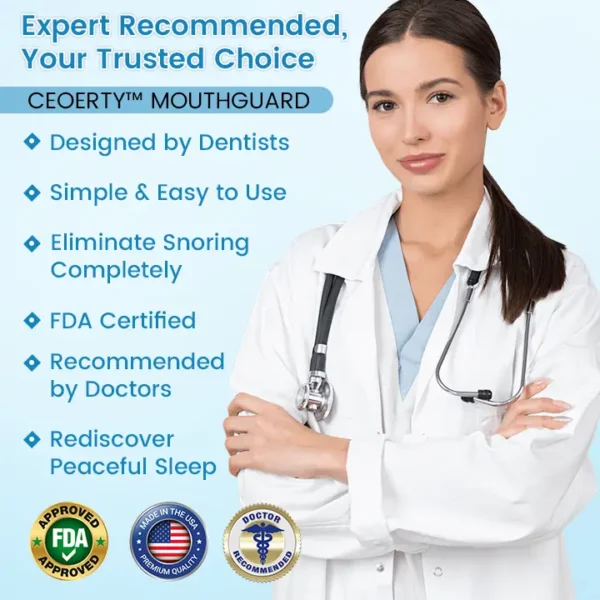 QIAWI ™ Anti-Snoring & Anti-Grinding Teeth Protector