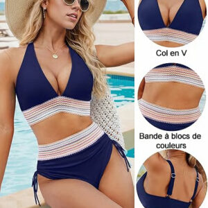 The perfect vacation bikini: Tummy Control High Waisted Bikini.