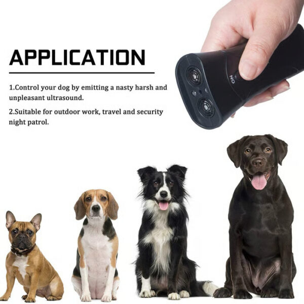 Train your dog 2.7x faster with the Ultrasonic Dog Training Device using humane, effective sound technology.